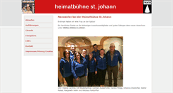 Desktop Screenshot of heimatbuehne.it